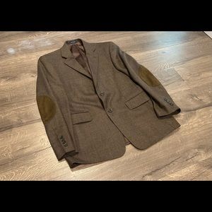 Men’s Stafford Essentials Wool Blazer Jacket, 42R